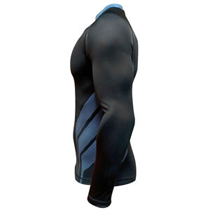 Hot Selling Custom BJJ Rash Guard Long Sleeve MMA Compression Shirt No Gi Grappling Training Apparel Private Label Manufacturer - Product Image 3