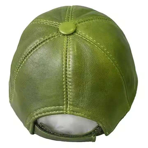 Hot Sale Men Women High Quality Custom Color Casual Wear Breathable & Waterproof Custom Leather <b>Caps</b> - Product Image 6
