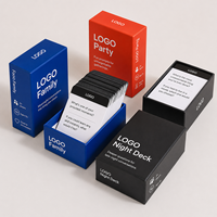 Jeux de cartes de haute qualité, jeux de société, cartes personnalisées imprimées, jeux de cartes pour adultes, famille, couple, jeux de cartes à boire, ensemble de boîtes de jeu