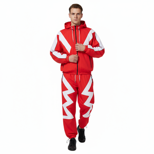 Nuevo Conjunto de Chaqueta Cortavientos de Nailon para Hombre, Sudadera con Capucha y Pantalones Cortos, Conjunto de 2 Piezas - Product Image 2