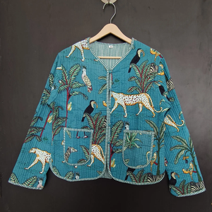 เสื้อแจ็คเก็ตฤดูหนาวลายพิมพ์สัตว์คุณภาพสูง แขนยาว ระบายอากาศได้ดี เป็นมิตรกับสิ่งแวดล้อม ราคาโรงงาน - Product Image 3