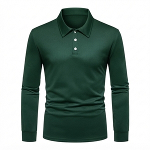 Camiseta de Manga Larga para Hombre, Color Sólido, Ropa Personalizada, Camiseta Premium de Manga Larga para Hombre, Proveedor Mayorista - Product Image 1
