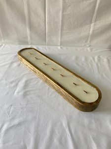 Portavelas de Madera Hecho a Mano de Primera Calidad Curio Craft |   Recipiente Rectangular de Cera de Soja y Cera de Abeja para Decoración del Hogar en Acción de Gracias y Navidad - Product Image 6