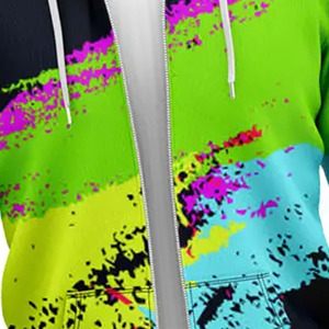 Mens Stylish Zipper Hoodies Premium Athletic Zip Up Sweatshirt Breathable Casual Street Fashion OEM ODM Export - Product Image 5