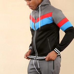 Conjuntos Deportivos Casuales para Gimnasio y Aire Libre, Ropa Deportiva para Hombre, Traje de Entrenamiento para Correr, Conjunto de Dos Piezas, Sudaderas con Capucha, Conjuntos Deportivos - Product Image 5