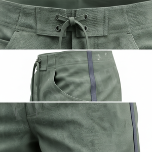 Shorts décontractés athlétiques en coton de haute qualité avec cordon de serrage, respirants, à séchage rapide, pour l'été, la gym, la course et l'entraînement, confortables - Product Image 4