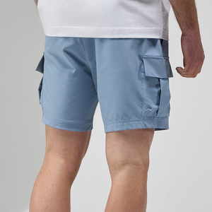 Men's Quick-Drying Solid High Street Sports <b>Shorts</b> Running Training Customizable Logo Pockets Gym Wear Activewear Fitness - Product Image 2