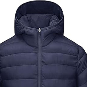 High Quality Reversible Winter Puffer <b>Jacket</b> for <b>Men</b> Custom Logo OEM Printed Zipper Closure Bubble Design - Product Image 2