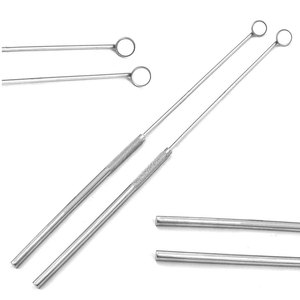 Espejos Dentales Laringeos Esterilizables de Calidad Duradera, Cómodos de Usar, Espejos Dentales Laringeos Esterilizables para Higiene - Product Image 1