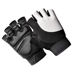 Elevate Your Fitness Journey High-Performance Leather <b>Half</b>-Finger Gloves for Athletes-Non-<b>Slip</b> Unisex Professional Protection - Product Image 5