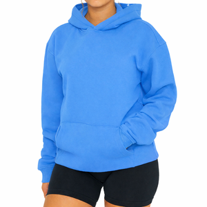 Sweat-shirt à capuche pour femme, doublé en sherpa, extra chaud, confortable et doux pour l'hiver - Product Image 1