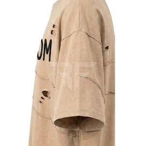 Design Your Own Logo Custom <b>Men's</b> <b>T</b>-<b>Shirts</b> 100% Cotton Quick Dry Breathable Short Sleeve O-Neck Summer <b>Red</b> Black Line - Product Image 3