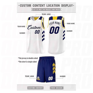 Uniforme de Baloncesto Sublimado Personalizado, Transpirable, de Manga Corta, para Verano, Unisex, para Equipos Escolares - Product Image 4