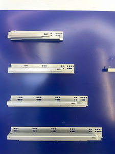 Correderas Inferiores Ajustables de Cierre Suave, Correderas de Cajón de Metal de Extensión Completa de Alta Resistencia - Product Image 4