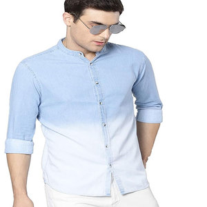 <b>Men's</b> High Quality Casual Formal <b>Shirts</b> Long Sleeve Bamboo Fiber <b>Stretch</b> Work <b>Shirt</b> Non-Iron Business Dress Polo Cotton Printed - Product Image 1