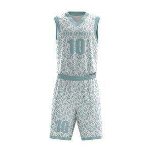 Uniforme de basketball personnalisé de haute qualité pour adultes, grande taille, articles en stock, respirant, 100% polyester, sans manches, été - Product Image 4