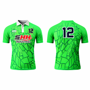 เสื้อทีม SHH แบบลำลองสำหรับฤดูใบไม้ร่วง พิมพ์ลายแบบ Heat-Transfer พร้อมชื่อและหมายเลขตามสั่ง พิมพ์ลายเต็มตัว แห้งเร็ว บริการ OEM - Product Image 1