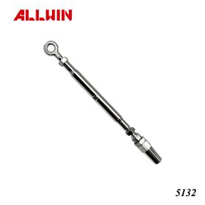 Adjustable SwageLess Cable Fitting Stainless Steel Hook Contemporary Cable Railing Handrail for Stairs <b>Decks</b> Hotels Railings - Product Image 4