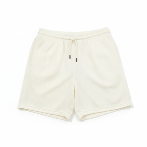 Shorts en maille pour hommes, taille mi-haute, séchage rapide, respirants, vêtements de sport d'été - Product Image 2