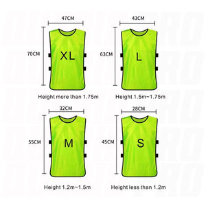 Custom Made Team Training Bibs <b>Soccer</b> Football Polyester Mesh Sports Vests Bulk Wholesale Supplier Premium Quality Breathable - Product Image 6