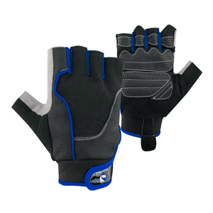 2026 Weightlifting Gym <b>Gloves</b> Unisex Polyester Adjustable Half Finger Lightweight Breathable Cycling <b>Training</b> Fitness - Product Image 2