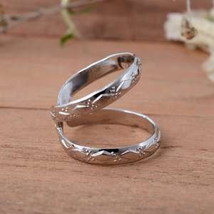 SHYAM JEWELRS Luxury Unisex 925 Sterling <b>Silver</b> Arthritis Splint <b>Ring</b>-<b>Adjustable</b> Thumb & Knuckle Joint Support - Product Image 2