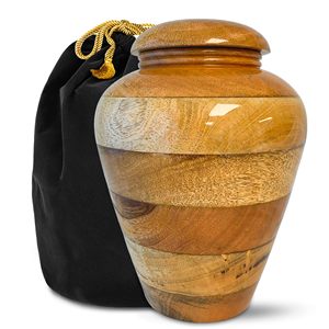 Urna Funeraria de Madera Hecha a Mano Estilo Americano con Diseño Personalizable, Urna Funeraria Resistente - Product Image 2