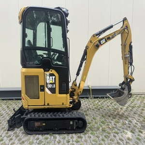 Mini-excavatrice sur chenilles d'occasion MINI CAT 301.8 de qualité supérieure, idéale pour les chantiers de construction, entretien facile, puissance et stabilité élevées - Product Image 2