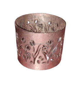 Bougeoir votif en fer décoratif pour la maison avec bougeoir décoratif en métal fini polonais votif pour la décoration d'éclairage - Product Image 3