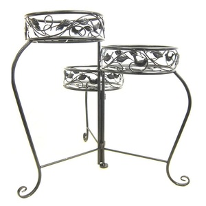 High Selling Durable Iron Flower <b>Pot</b> <b>Stand</b> Suitable For Heavy Planters Home Garden Balcony Indoor Outdoor Plant Display - Product Image 4