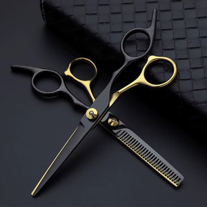 Ciseaux de dégradé professionnels neufs pour barbier, ciseaux de coupe de cheveux professionnels en acier inoxydable - Product Image 2