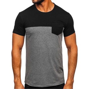 T-shirts unisexes à manches courtes pour hommes - Impression numérique, devant uni, décontracté, tissu jersey en mélange polyester/coton, séchage rapide, respirant - Product Image 4