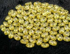 RCK โกลบอล โฮลเซลล์ เพชร CVD สีเหลืองสดใสทรงบริลเลียนต์ ขนาด 1.0-1.5 กะรัต คุณภาพ VVS-SI ขนาด 8.00*6.00 มม.-8.50*6.50 มม. เพชรหลวมจากห้องปฏิบัติการ - Product Image 3