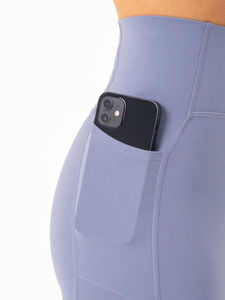 Conjunto de Leggings y Sujetador Deportivo NKD para Mujer, Diseño Exclusivo OEM, 2 Piezas, Tallas Grandes, Color Sólido, Transpirable, con Efecto Push-Up, para Yoga y Entrenamiento - Product Image 5