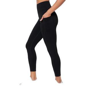 Leggings de sport sans couture pour femme, taille haute, imprimés, extensibles dans les quatre sens (Spandex/Nylon), avec poches, vente en gros OEM à bon prix - Product Image 5