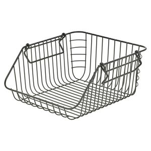 <b>Large</b> Capacity Wire <b>Basket</b> Storage Organizer For Home Kitchen Bathroom And Office With Durable Metal Construction - Product Image 5