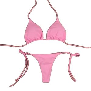 Unisex High Quality Customize Swimmer Bikini Set Bra and Underwear With Customize Logo Beach wear Bikini - Product Image 1