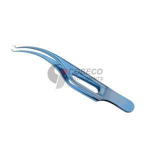 Forceps de Capsulorhexis en Titane, Cystotome Oculaire à Déchirure Courbe Continue (CCC), Outil de Chirurgie de la Cataracte - Product Image 2