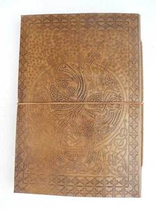 Handmade Recycled Eco-Friendly Soft Leather <b>Journal</b> Notebook Custom Wholesale Travel <b>Journal</b> Planner and <b>Diaries</b> - Product Image 3