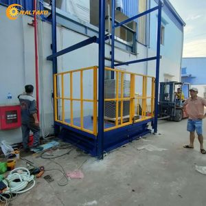 Table élévatrice à double ciseaux Naltako 1000 kg, hauteur de levage 1920 mm, pour la manutention de marchandises en entrepôt sur 2-3 étages - Product Image 3