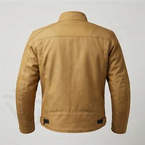 Veste de moto en cuir véritable pour homme de qualité supérieure, nouvelle arrivée, vestes de moto d'hiver, protections amovibles, personnalisables - Product Image 2