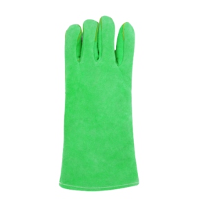 ถุงมือป้องกันงานหนักสำหรับอุตสาหกรรม ทำจากหนังวัวแท้ ป้องกันการเชื่อม ทนต่อประกายไฟ สวมใส่สบาย - Product Image 3