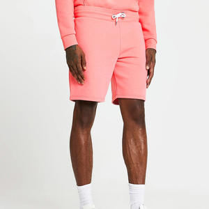 Shorts de sport décontractés pour hommes avec logo personnalisé de haute qualité, en molleton bouclette / Shorts décontractés en coton 2026 avec poches pour hommes - Product Image 1
