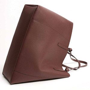 Salva Leather <b>Ladies</b> Genuine Leather Tote Bag Arcuate Shoulder Strap Customized Wholesale 2025 New Vintage Minimalist Style 21L - Product Image 3