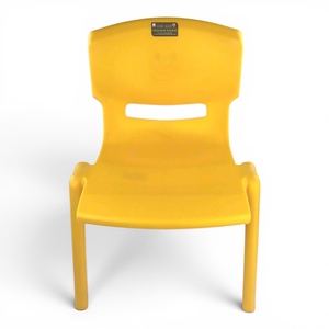Children's Plastic <b>Chair</b> Easy <b>Stackable</b> Eco-Friendly 18" Height One-piece PP Seat Noise Reduction Modern Outdoor for Toddlers - Product Image 2