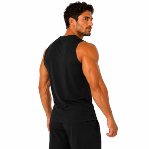 High Quality <b>Men</b> Muscle Shirt Sleeveless Workout Sleeveless Shirt Vibrant Tone Fitness Top Custom <b>Men</b> Gym <b>Singlet</b> - Product Image 4