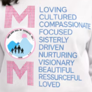 Sweat-shirt blanc à col rond pour femme, motif « MOM Love », décontracté, à manches longues, confortable, pour tous les jours, vêtement tendance - Product Image 2
