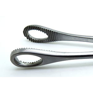 Pinces à éponges, instrument chirurgical en acier inoxydable, équipement clinique, fabricant d'applications - Product Image 4