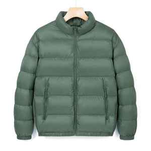 LUXE ATTIRE INDUSTRY Veste d'hiver matelassée imperméable pour homme de haute qualité avec col en fourrure, matériau durable, style streetwear - Product Image 1