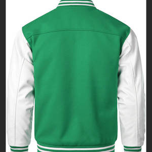 Unisex Varsity <b>Jacket</b> 2025 New Arrival Custom Colors Outdoor Hooded <b>Waterproof</b> Windproof Thick 100% Wool Streetwear Style - Product Image 1